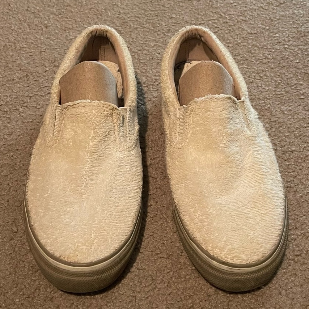 Sperry terry cloth top siders. Slip on shoes, Rare find